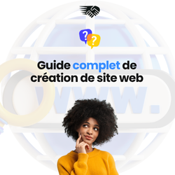 Illustration design web et création de site moderne